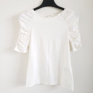H&m Ruched Sleeve top